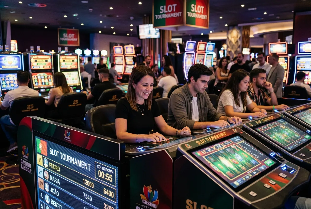 Torneios em casinos online de Portugal: como as slots entram no jogo competitivo